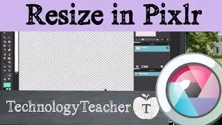 How to resize images and pictures in Pixlr Editor