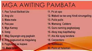 Mga Awiting Pambata (Audio only)  Hi Tuk Pas
