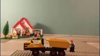 Building a vintage lego 6652 Construction Truck