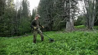 Кладоискательский поход в заброшенную деревню / 2 часть 