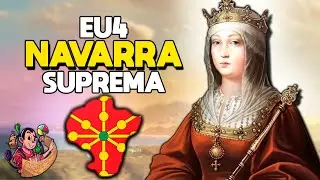 NAVARRA SUPREMA - EU4 Domination Navarra #01 - Gameplay PT BR