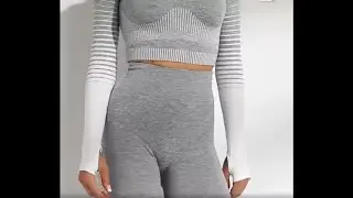 Sport Leggings High Waist Long Pants_Professional Bra Factory In China