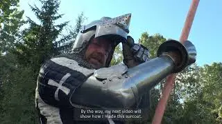 Surcoat over harness history