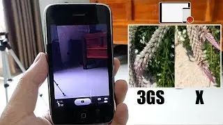 iPhone 3GS vs iPhone X Camera Test | Video Recording 9 Years Later!