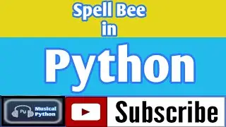 Word Spelling Correction Program in Python | Python Language | Python for Beginners
