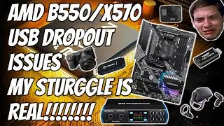 AMD B550/X570 USB Connectivity Issues - My Problems With Capture Cards, Webcams, DAC Audio Crackles!