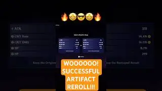 When the Artifact Reshape IS ACTUALLY GODLIKE!🔥😱🤩