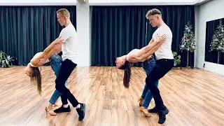 Dua Lipa, J. Balvin, Bad Bunny, Tainy - UN DIA (One Day) Bachata | Ustin & Ieva ft. Donatas & Laura