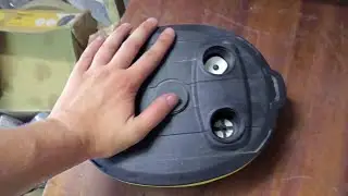 Do-it-yourself PVC boat pump repair. Replacing the spring on the knee