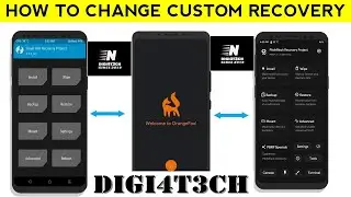 HOW TO CHANGE CUSTOM RECOVERY | ORANGE FOX | TWRP | PITCH BLACK | VERY SIMPLE METHOD WITHOUT PC 2022