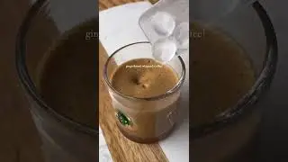 let’s petition for a gingerbread man emoji 📝 #whippedcoffee #icedcoffee #icedcoffeeaddict