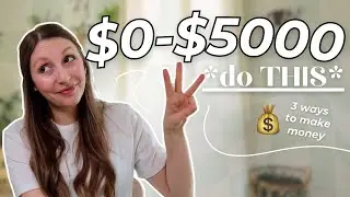 3 side hustles that can MAKE you $5K per month (or more!)