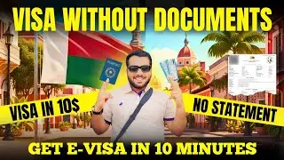 Get e-Visa in 10 Minutes — No Bank Statement / No Embassy | Madagascar Visa 2025 🇲🇬 