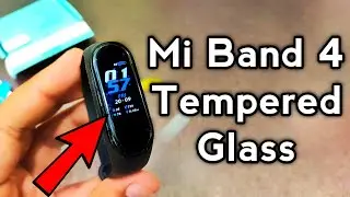 Mi Band 4 Screen Protector | Tempered Glass for Mi Band 4 | Mi Band 4 Best Screen Protector