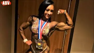 FEMALE BODYBUILDER ALYSSA, FBB MUSCLE GROWTH & WORKOUT
