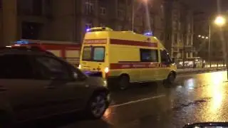 ДТП на Малоохтинской набережной