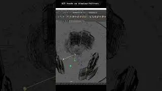 wip heads up display - Bifrost Maya