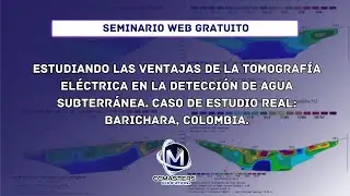 Estudiando las ventajas de la TRE en la detección de agua subterránea. Caso de estudio: Colombia.