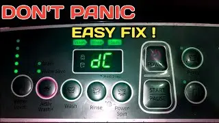 Samsung Washing Machine DC Error Code | Washing Machine Repair Step by Step