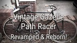 Gazelle vintage dutchbike, singlespeed pathracer. part 1. Back to life, Then disaster!