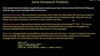 KSU BigData video 1a - Shakespeare homework