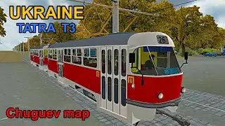 Ukraine - Tatra T3 Tram - Chuguev map | OMSI 2