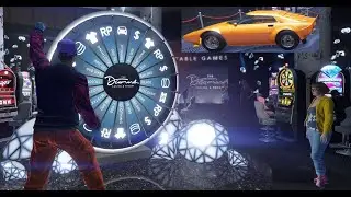 GTA5 Online - Winning the Tropos Rallye Supercar at Casino with Free Daily Spin