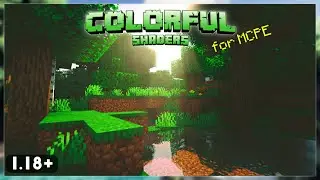 COLORFUL SHADERS FOR MCPE | NO LAG | [ 1.18 - 1.19 ]