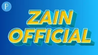 PixelLab Tutorial ‼️How To Make A 3D Text In PixelLab | 3D Pop Up Text In PixelLab