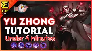 4-Minute Yu Zhong Tutorial in the EXP Lane || (MLBB S37) 2025