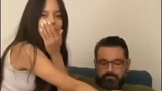 JENNA ORTEGA AND HER DAD #jennaortega #jennaortegawednesday