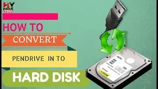 How TO Use  USB Pendrive as a Hard Disk //Hindi