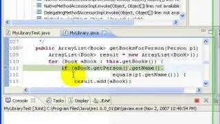 Eclipse and Java - Using the Debugger - Lesson 4