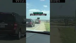 This Truck Hit a Bridge With Its Trailer Raised 😳 (@ryanbuyshousesllc/IG)
