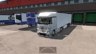 Euro Truck Simulator 2 Faça Axor İle Duisburg'dan Osnabrück'e Yük Taşıyorum