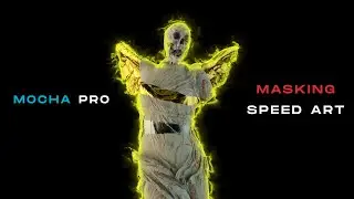 After Effects and Mocha Pro (2020) Masking Speed Art