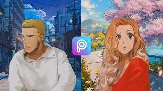 Turn yourself into an Anime character using PicsArt | Picsart Cartoon Tutorial