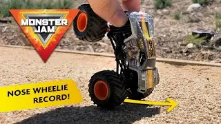 Max-D Longest Nose Wheelie Ever! | How to Break World Records