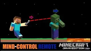 Mind-Control Remote In Minecraft(Datapack)
