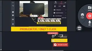 How to fix Green Screen Video Layer Problem in Kinemaster | Kinemaster