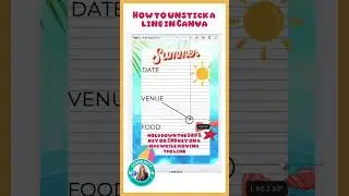 How to get around the sticky lines in Canva 🤩 #canva #canvassador #createoncanva