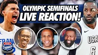 TEAM USA'S COMEBACK VS SERBIA!!! PLAYS FRANCE FOR OLYMPIC GOLD | LIVE REACTION!