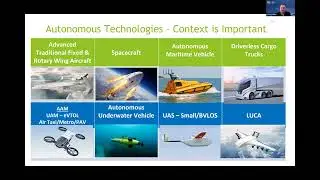 NCyTE Monthly Meeting: Autonomous and Semi-Autonomous Systems