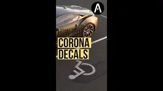 How to use Corona Decals in 3ds Max 