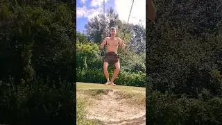 Swingin in the sunny September breeze #swingset #swing #summer #outdoors #park