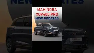 Mahindra XUV 400 PRO New Features #Mahindra #MahindraXUV400 #XUV400Pro #MahindraIndia #SUV