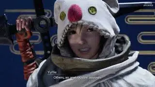 Yuffie Challenges Cloud to a Duel Scene - Final Fantasy 7 Rebirth