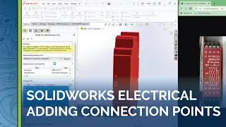 How to Add Connection Points to SOLIDWORKS Electrical 3D Components