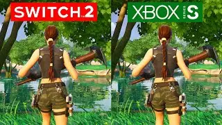 Fortnite Chapter 6 - Nintendo Switch 2 vs Xbox Series S Graphics Comparison (4K)