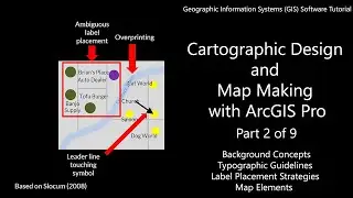 GIS Software Tutorial: Cartographic Design and Map Making with ArcGIS Pro (Part 2 of 9) 
